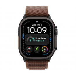 Apple Watch Ultra 4 GPS+Cellular, 49 мм, Black Titanium, Alpine Loop (Burgundy)
